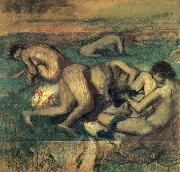 Edgar Degas Baigneuses Sweden oil painting artist